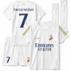 Futbalový komplet Real Madrid biely 116-122 priedušný rýchloschnúci