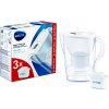 Brita Brita - Filtračná kanvica Marella 2,4 l + 3 filtre FT0306 + záruka 3 roky zadarmo + záruka 3 roky zadarmo