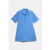 Karl Lagerfeld Linen Blend Shift Dress Ultramarine