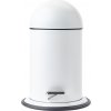 Odpadkový kôš Ona 3 l biely