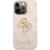 Kryt na mobil Guess PU 4G Metal Logo Zadný Kryt pre Apple iPhone 13 Pre Max Pink (8596311161407)