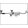 Stredný tlmič výfuku MTS 01.50656