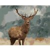 Diamondi Diamantové maľovanie DOSPELÝ JELEŇ 40 x 50 cm vypnuté plátno na rám