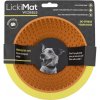 LickiMat® Wobble™ lízacia podložka 8 x 16,5 cm oranžová