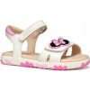 Geox detské sandále z ekologickej kože, biela farba veľkosť 33