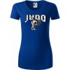 Judo v boji - Dámske tričko z organickej bavlny Origin (GOTS) - 2XL ( Kráľovská modrá )