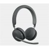 LOGITECH Logitech® Zone Wireless 2 headset UC Native Bluetooth - GRAPHITE,TEAMS 981-001436