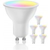 Aigostar B.V. | SADA 6x LED RGBW stmievateľná žiarovka MESH GU10/6,5W/230V 2700-6500K - Aigostar | 8433325325701