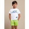 Set - tričko s potlačou a kraťasy Mayoral - 2403610037 Veľkosť: 98