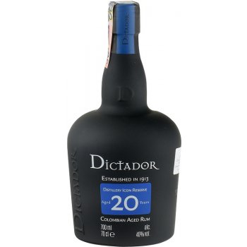 Dictador 20y 40% 0,7 l (čistá fľaša)