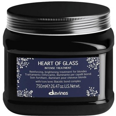 Davines Heart of Glass Intense Treatment kúra pro blond vlasy 750 ml