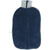 Termofor Hugo Frosch Marine - Eco Classic Comfort s obalom z BIO bavlny na zips - modrý (3056.9)
