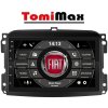 TomiMax Fiat 500L Android 13 autorádio s WIFI, GPS, USB, BT HW výbava: QLED 8 Core 4GB+64GB PX HIGH - iba displej A