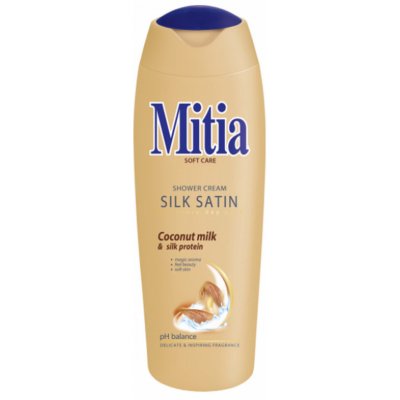 Mitia Soft Care Silk Satin kokosový sprchový gél 400 ml