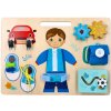 Adam Toys vzdelávacia závesná tabuľka Adamko