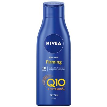 Nivea Q10 Plus Firming spevňujúce telové mlieko na suchú pokožku 400 ml od  7,59 € - Heureka.sk