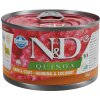 N&D dog Quinoa Skin Coat Herring Coconut 140 g