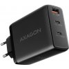 AXAGON nabíjačka do siete / ACU-DPQ100 / 2x USB-C / 1x USB-A / PD3.0/QC4+/PPS/SFC2.0/AFC/SCP/FCP/ Apple / 100W / čierna