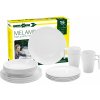 Sada riadov Brunner Spherica Melamine Set Farba: biela