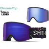 Snowboardové okuliare Smith Squad Mag black study hall | cp everyday violet mirror+cp storm blue sensor mirror 24 - Odosielame do 24 hodín