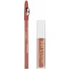 Eveline OH! My Velvet Lips Matt Lip Kit 14 Choco Truffle sada na pery pre matný efekt 4,5 ml