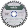 METABO Kotouč pily Classic Steel Cut o 165 × 1,6 × 20 mm, Z40 ploché zuby