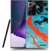 Picasee silikónový prehľadný obal pre Samsung Galaxy Note 20 Ultra - Blue Magma
