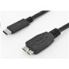 PremiumCord Kabel USB 3.1 konektor C/male - USB 3.0 konektor Micro-B/male, 0.6m ku31cmb06bk