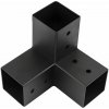 Domax Trámová spojka Y 120, čierna C 122x226x222x2,0