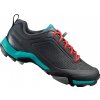 Topánky na bicykel Shimano MT3W čierna/zelená 36