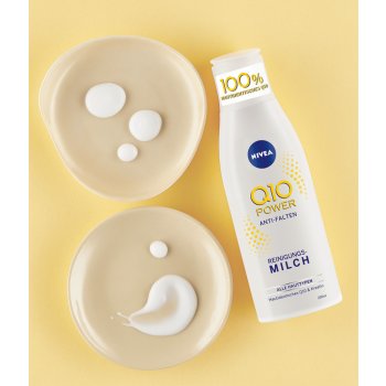 Nivea Visage Q10 čistiace pleťové mlieko proti vráskam 200 ml