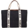 Childhome Cestovná taška Family Bag Canvas Black