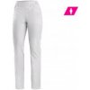 CXS IRIS Dámske pohodlné nohavice s pásom z rebrovej gumy, biele 1150-090-100 54