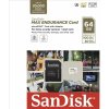 SanDisk MAX ENDURANCE microSDXC 64GB + adaptér SDSQQVR-064G-GN6IA