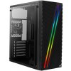 AER Aerocool Streak Midi Tower Čierny
