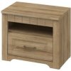TIROL B TYP 27 KOMPL FMON 5338456 - nočný stolík, Dub riviera rustic mountain / Dub riviera rustic mountain
