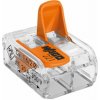 WAGO svorka compact-transpar. 2x4mm2 /221-412/