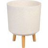 Kvetináč Strend pro, farba White Weath Finish, 30x30x37 cm