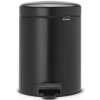 Brabantia Pedálový kôš NewIcon 5L Matná čierna