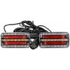 KT Trade | SADA 2x LED Svetlo na prívesný vozík 12m kábel LED/12-24V IP65 | KT0095