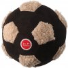 Dog Fantasy Snuggle hračka pískacia lopta 15 cm mix farieb