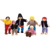 Bigjigs Toys Set piráti 6ks