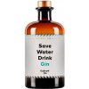 Flaschenpost Gin Save Water Drink Gin 41% 0,5 l (čistá fľaša)