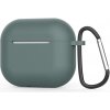 Techsuit Silicone puzdro pre AirPods 4 – ultratenké, hladké – petrolejové
