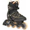 K2 Alexis 80 Boa (2024) čierno/oranžové dámske inline korčule - US 9,5 / UK 7 / EU 40,5