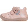 Detské dievčenské kožené topánky Barefoot D.D.step baby pink S070-51171 20
