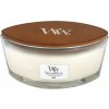 Sviečka Hearthwick Flame WoodWick Linen