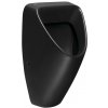 Bruckner - SCHWARN BLACK keramický urinál, zadný prívod, zadný odpad, čierna mat 201.701.6