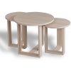 Odkladací stolík Mira Oak, 3 ks
