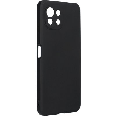 Púzdro Forcell SILICONE LITE Case Xiaomi Mi 11 Lite 5G / Mi 11 Lite LTE 4G čierne